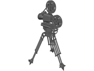 Film Projector 3D Model