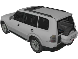 Mitsubishi Pajero (2008) 3D Model