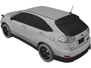 Toyota Harrier Hybrid [Lexus RX] 3D Model