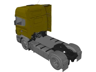 Scania 580 (2005) 3D Model