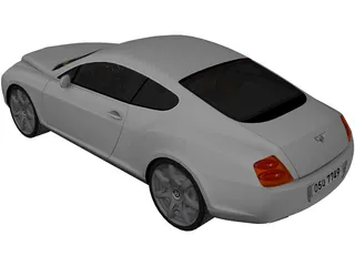 Bentley Continental GT Coupe 3D Model