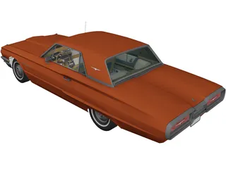 Ford Thunderbird (1964) 3D Model