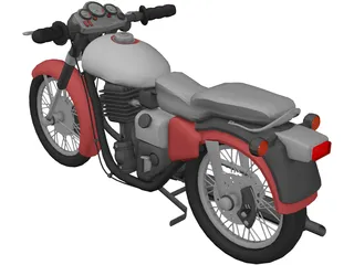 Harley-Davidson Motorcycle 3D Model