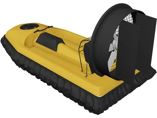 Hovercraft 3D Model