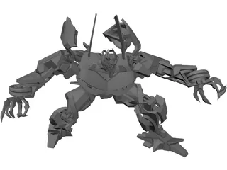 Transformers Movie Barricade 3D Model