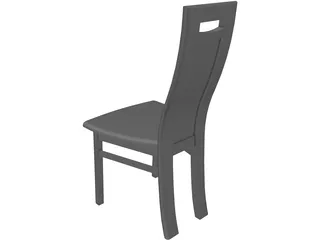 Chair Modern for Dining Room 3D Model