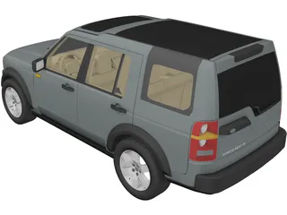 Land Rover Discovery 3 3D Model