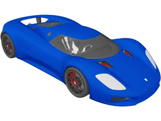 Porsche 917 Concept (2013) 3D Model