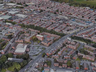 Preston City, UK (2022) 3D Model