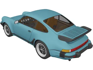 Porsche 911 [930] Turbo (1975) 3D Model