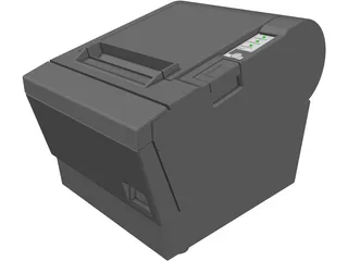 Printer Fax 3D Model