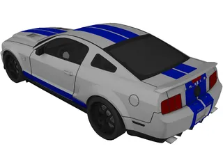 Ford Mustang Shelby GT 3D Model