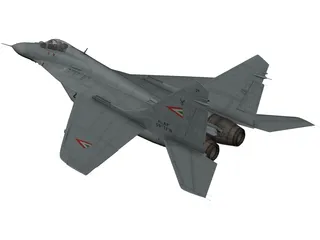 MiG-29A 3D Model