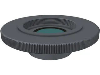 Magnifying Lens 3D Model