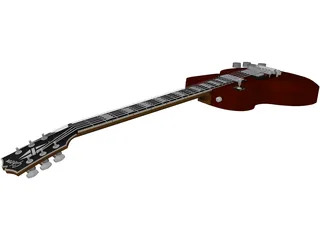 Gibson Electric Guitar Les Paul 3D Model