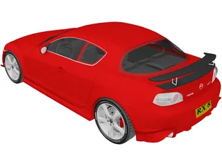 Mazda RX-8 3D Model