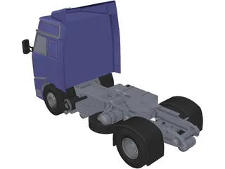 Volvo Truck 3D Model