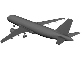 Airbus A320 3D Model