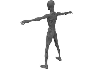 Zombie 3D Model