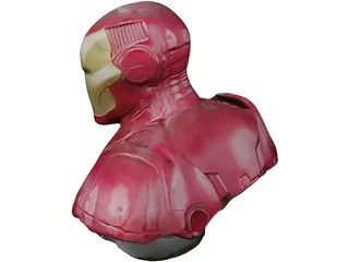 Ironman Bust 3D Model