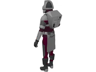 Cylon Classic 3D Model