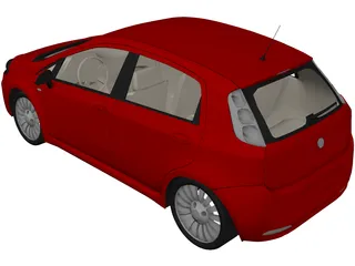 Fiat Punto 3D Model