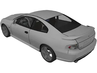 Pontiac GTO 3D Model