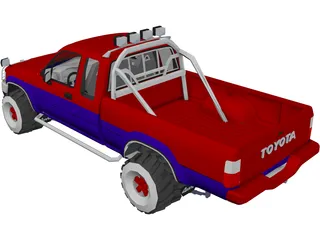 Toyota Hilix SURF Sport 3D Model
