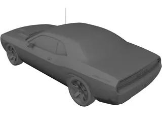 Dodge Challenger (2007) 3D Model