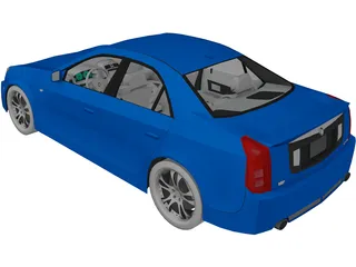 Cadillac CTS 3D Model