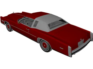 Cadillac Eldorado (1978) 3D Model