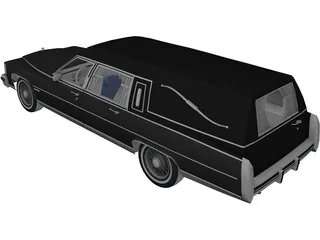 Cadillac Hearse 3D Model