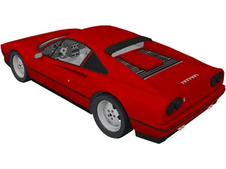 Ferrari 328 GTS (1985) 3D Model