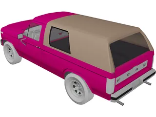 Ford F150 (1980) 3D Model