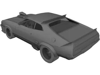 Ford Falcon XB Coupe [Charged] 3D Model