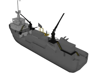 SeaWolf D3C 3D Model