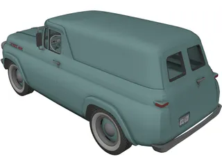 Ford Panel (1960) 3D Model
