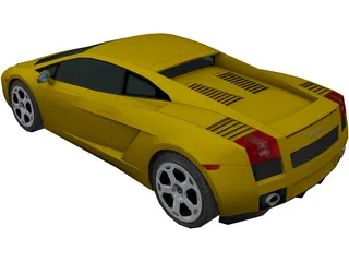 Lamborghini Gallardo 3D Model