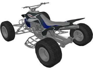 Yamaha YFZ-450 3D Model