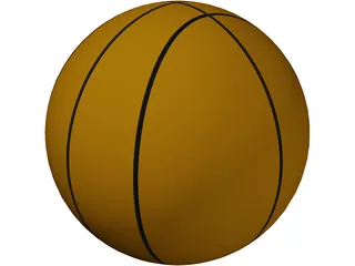 Basketball 3D Model