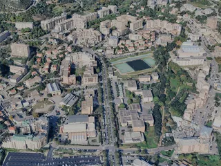 Bastia City, France (2024) 3D Model