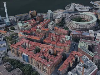 Gothenburg City, Sweden (2022) 3D Model