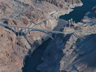 Hoover Dam, USA (2024) 3D Model