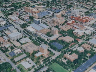 Oklahoma City, OK, USA (2024) 3D Model