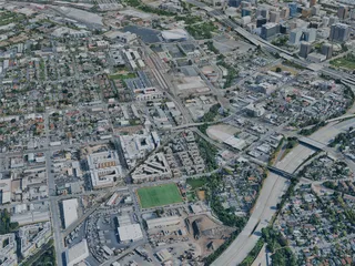 San Jose City, CA, USA (2024) 3D Model