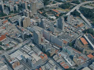 Sao Paulo City, Brazil (2024) 3D Model