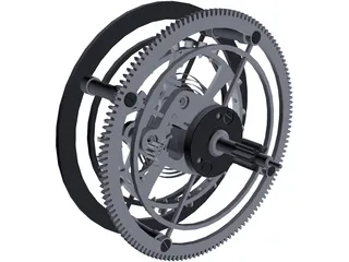 Tourbillon 3D Model
