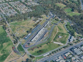 Adelaide City, Australia (2024) 3D Model