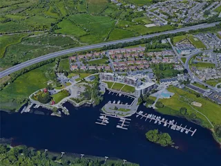 Athlone City, Ireland (2023) 3D Model
