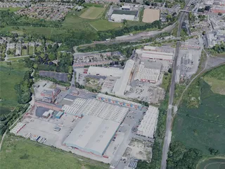 Dundalk City, Ireland (2023) 3D Model